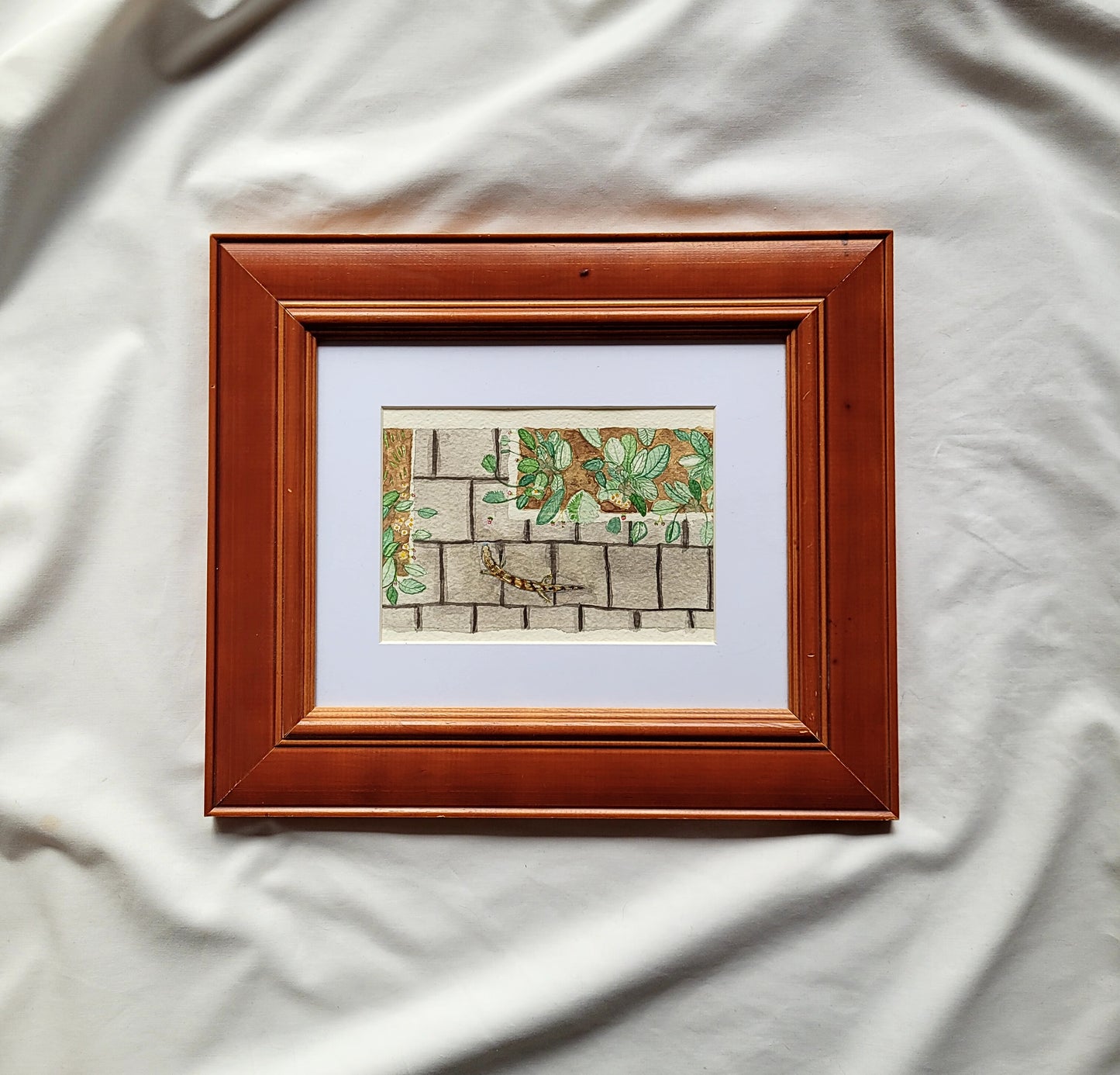 Strawberry Thief - Framed Original Artwork