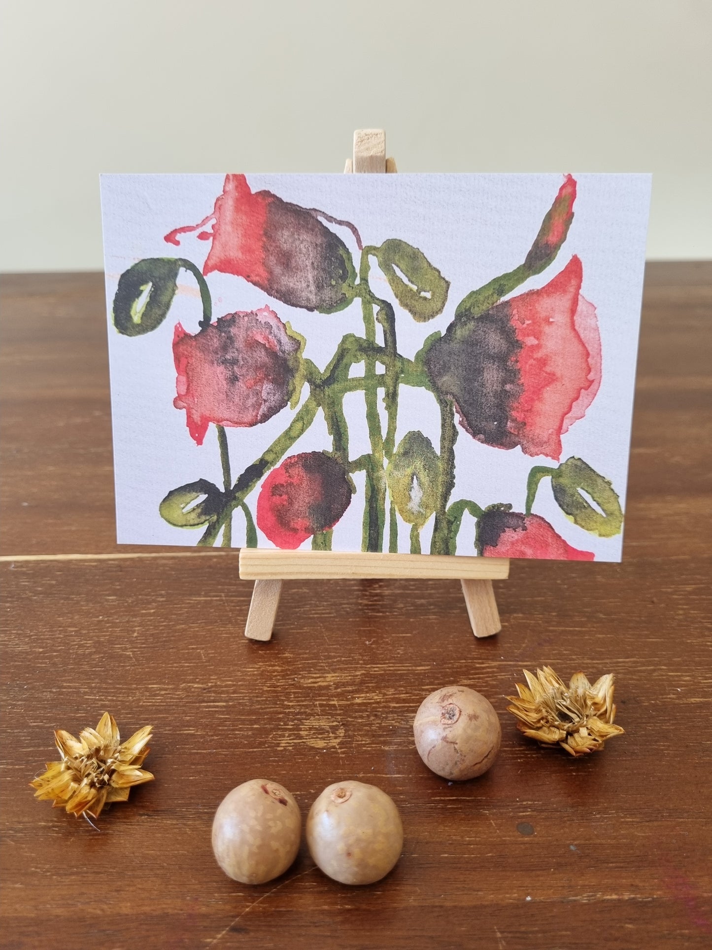 Poppies - Postcard