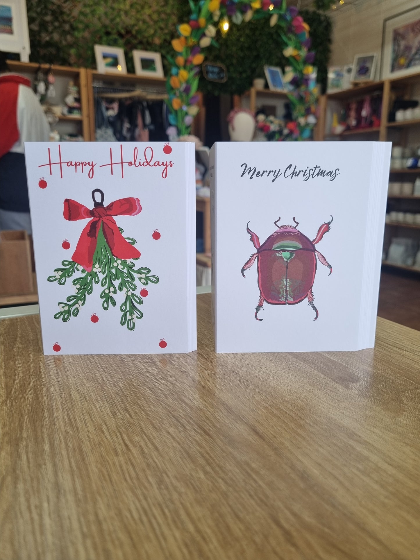 Mistletoe - Greeting Card - Christmas