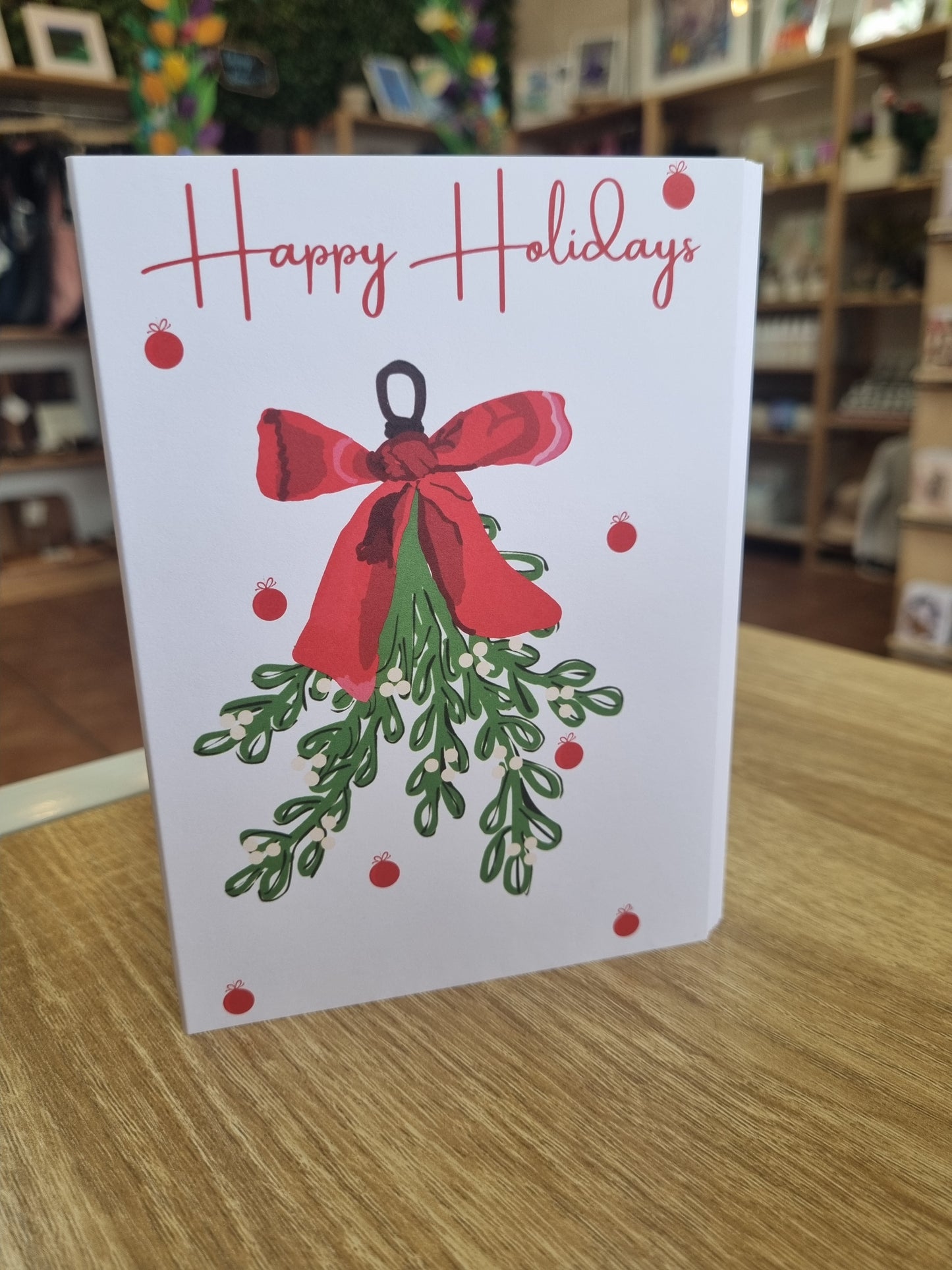 Mistletoe - Greeting Card - Christmas