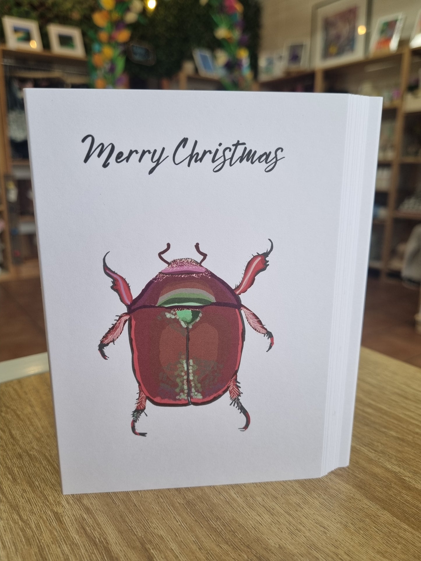 Christmas Beetle - Greeting Card - Christmas