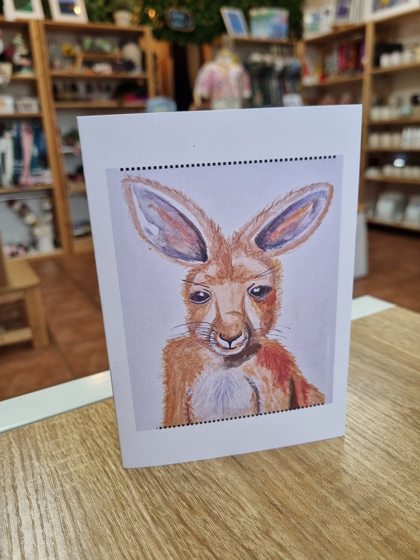 Little Cutie - Kangaroo - Greeting Card