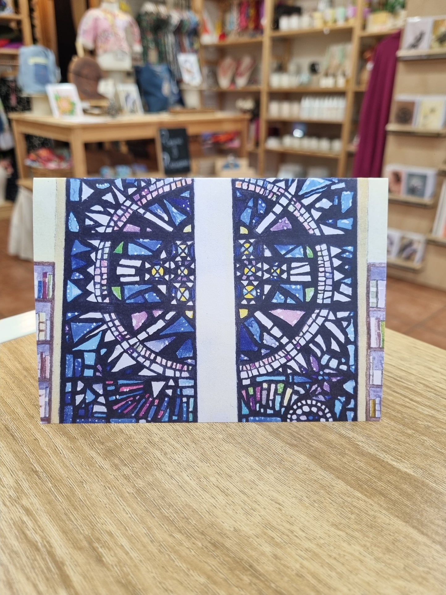 Radiating French - Greeting Card