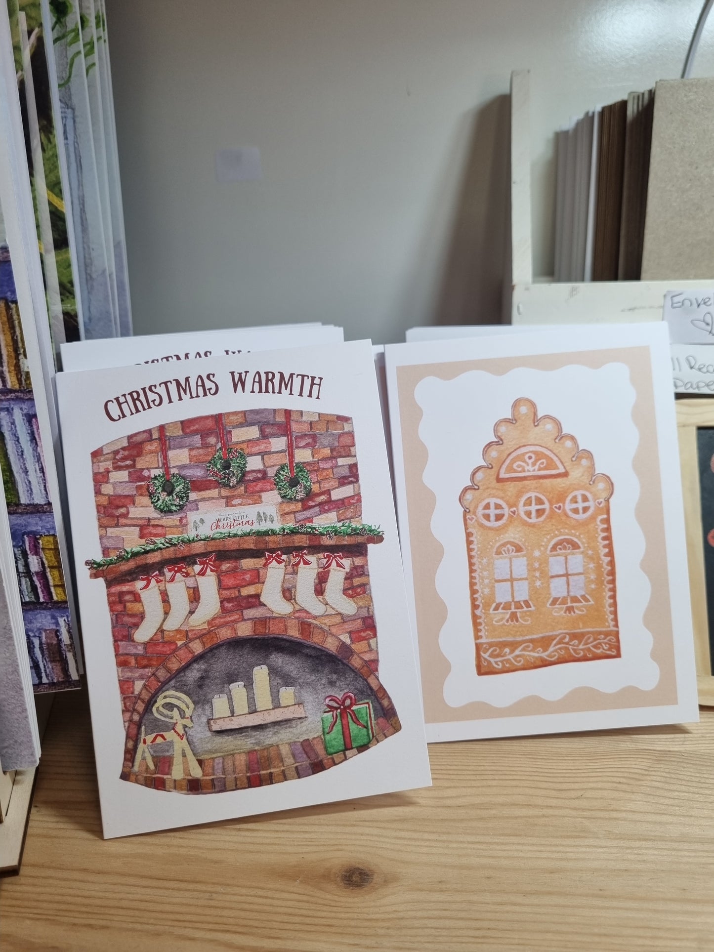 Christmas Warmth - Greeting Card