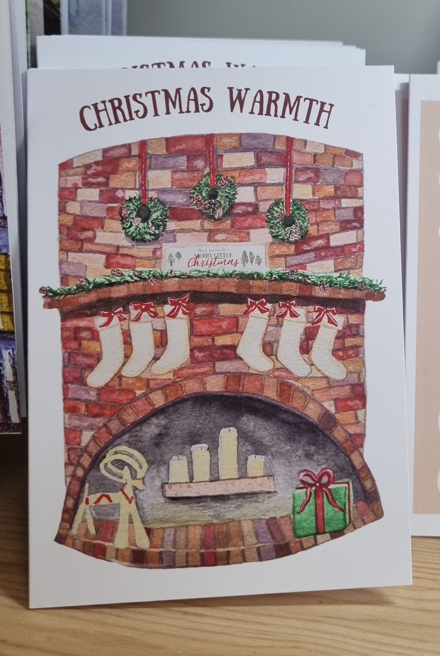 Christmas Warmth - Greeting Card