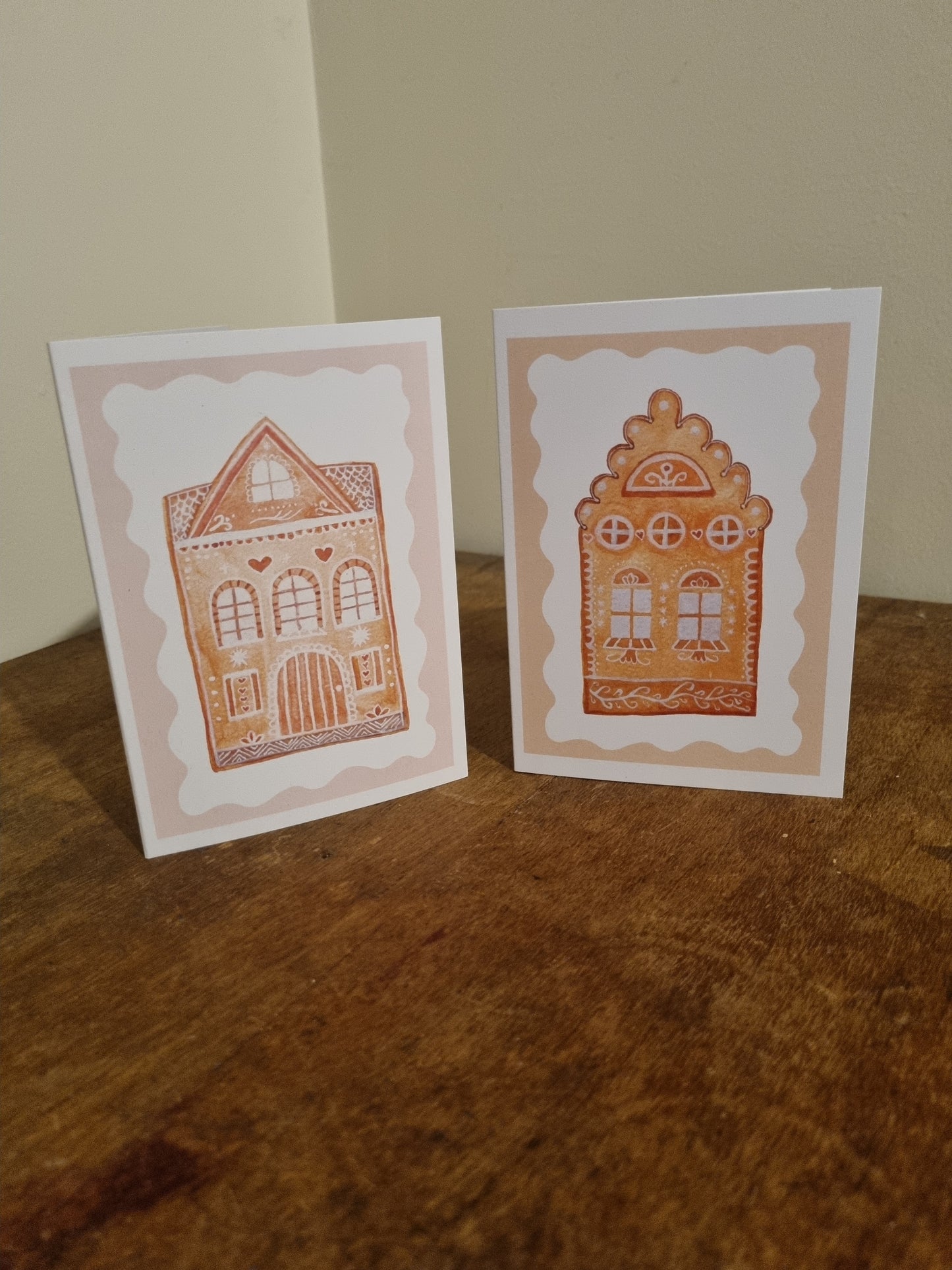 Gingerbread Cottage - Greeting Card