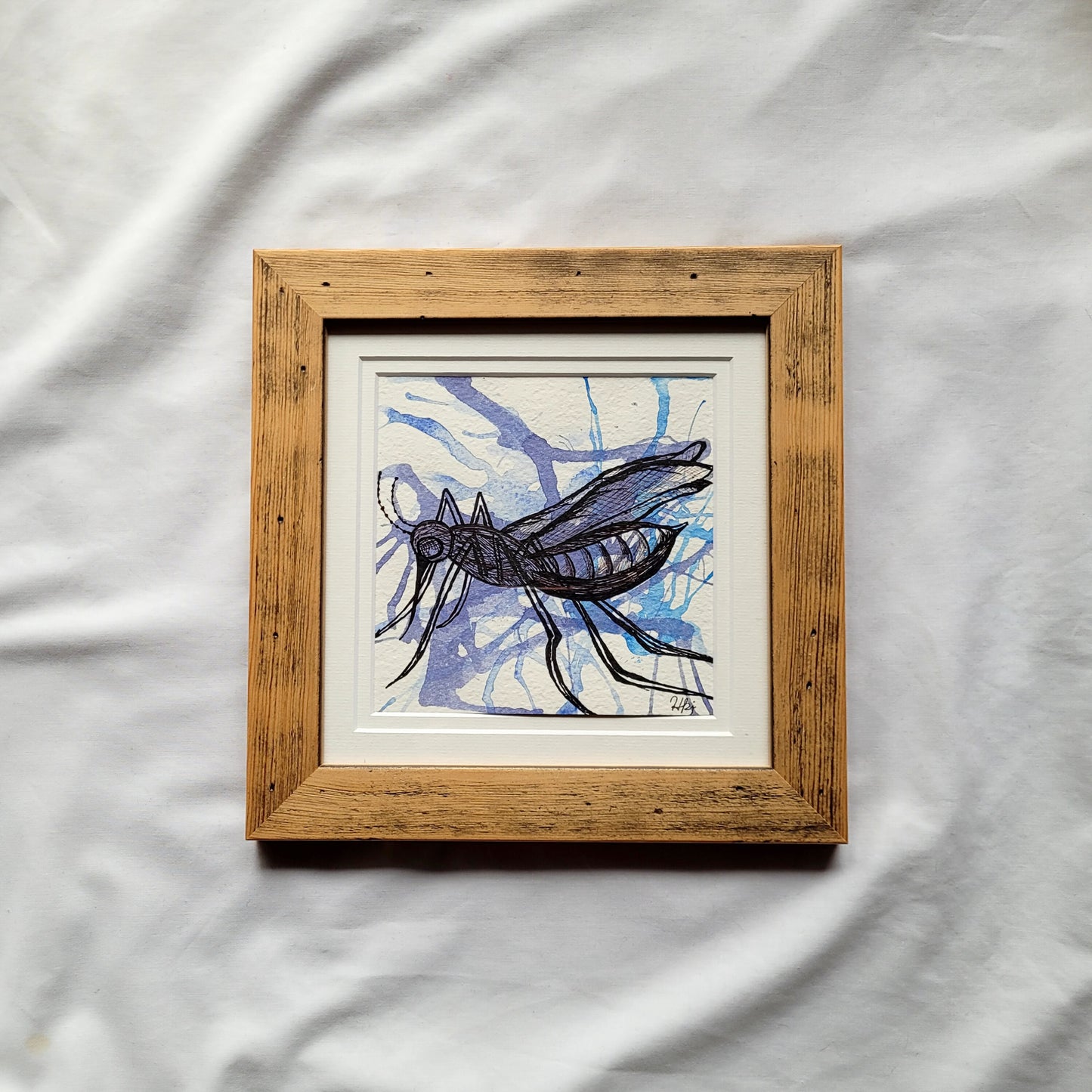 Mosquito - Framed Original Artwork