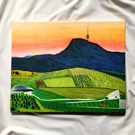 Arboretum Sunset - Stretched Canvas