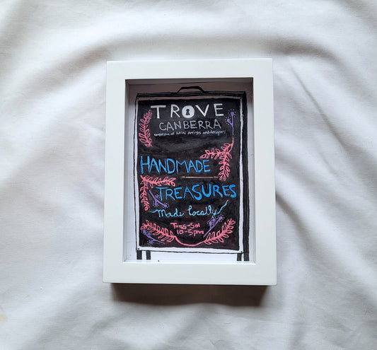 Trove Canberra - Framed Original Artwork